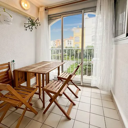 Bel T2 Avec Parking Au Cap D'agde - Fr-1-749-86 アパート